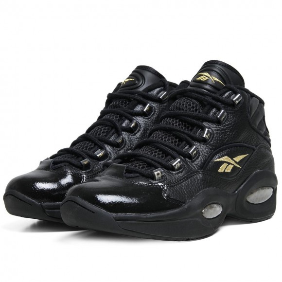 black and gold reebok questions for sale
