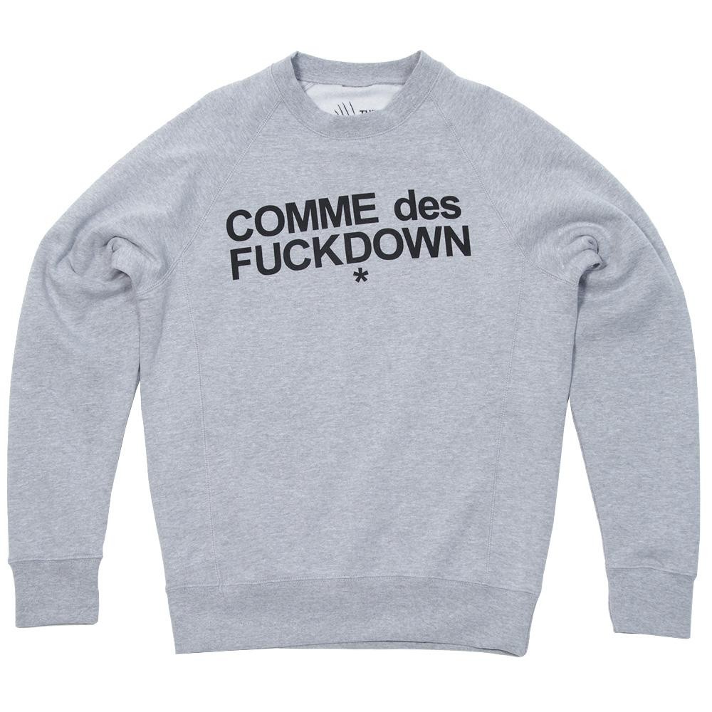 SSUR COMME des FUCKDOWN FW13 Collection: Crew Neck Tees, Sweatshirts
