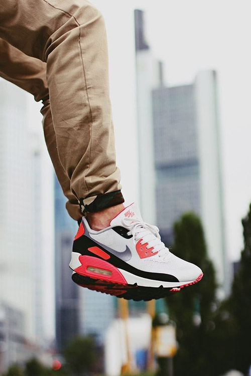 nike air max 90 infrared hyperfuse