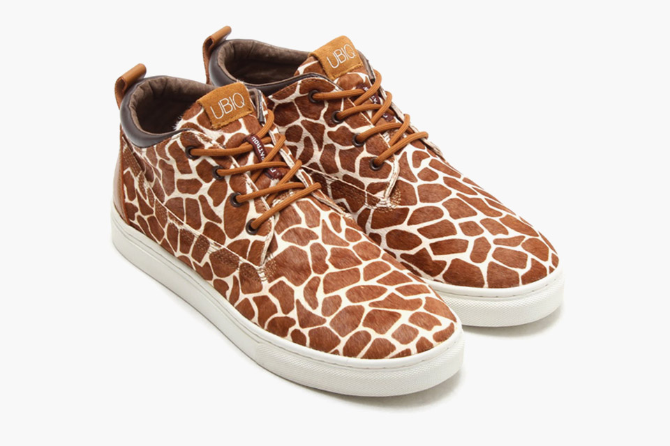 Giraffe Print Sneakers | SOLETOPIA