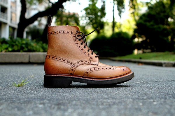 Badass lace-up wingtip ankle boots by Grenson | SOLETOPIA