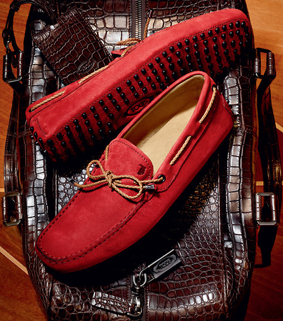 Sexy Red loafers by Tod's, New Gommini Italy