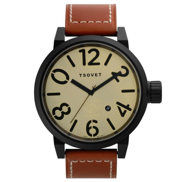 a-step-above-simple-tsovet-svt-lx73-champagne-and-tan-watch-brown