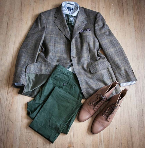 Invest in a pair of chinos, jacket & boots