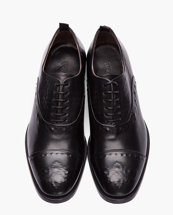 Alexander McQueen reversed brogue