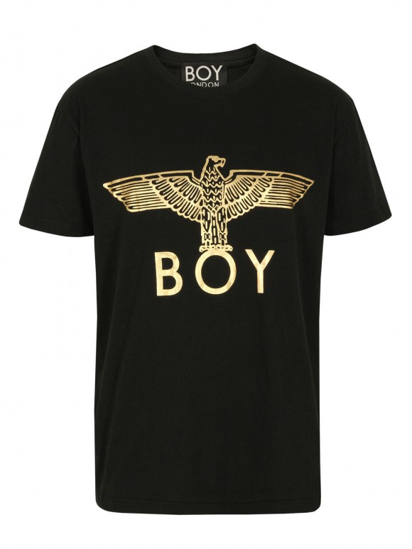Boy London Gold Eagle Foil T-Shirt, Ancient Egyptian