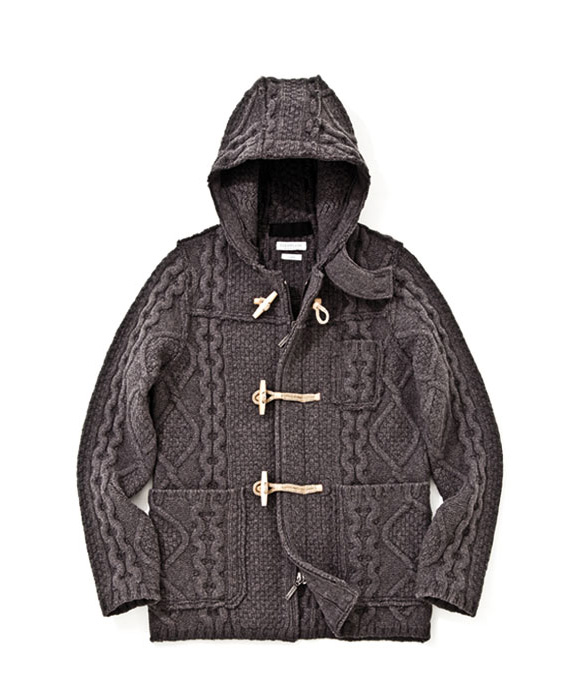 Esemplare Knitted Felt Wool Tristan jacket