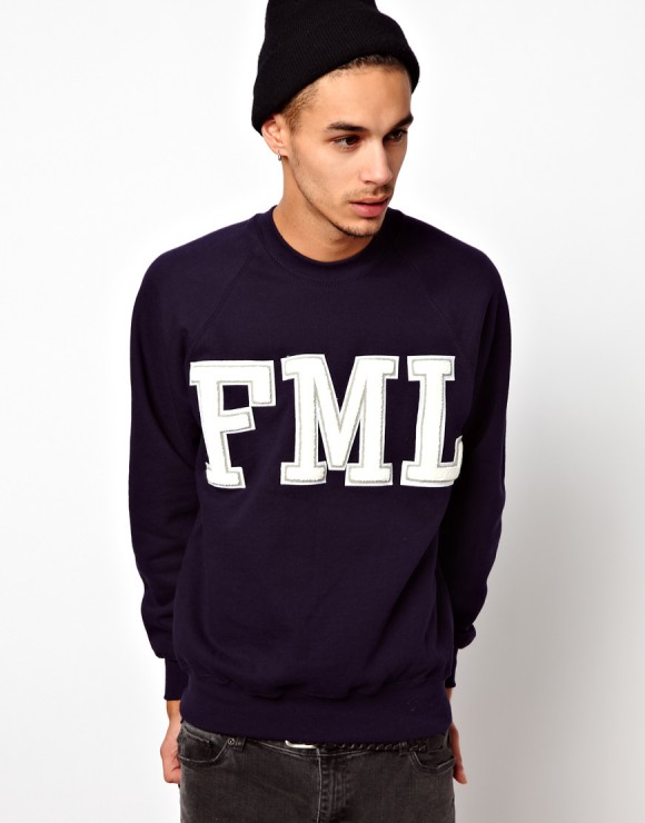 Reclaimed Vintage FML Sweatshirt
