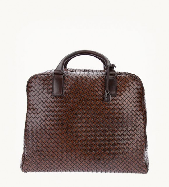 Bottega Veneta Woven Leather Tote Bag for Men