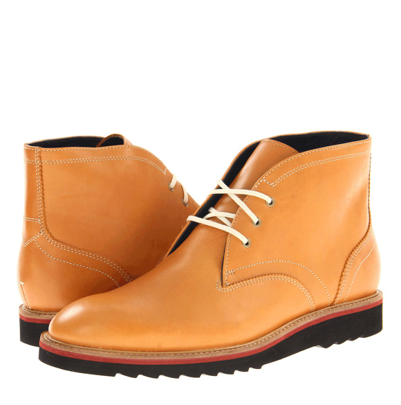 contrast stitching contrast laces, ripple sole Cole Haan Air Morris Chukka desert boots