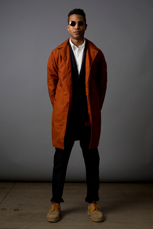 Mark McNairy 2013 fall/winter collection red coat