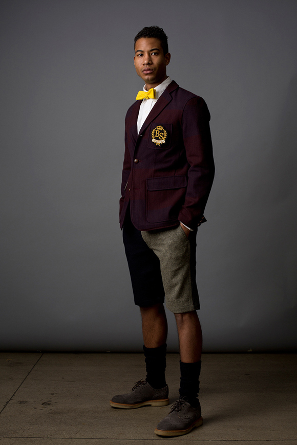 Mark McNairy 2013 fall/winter collection yellow bow tie