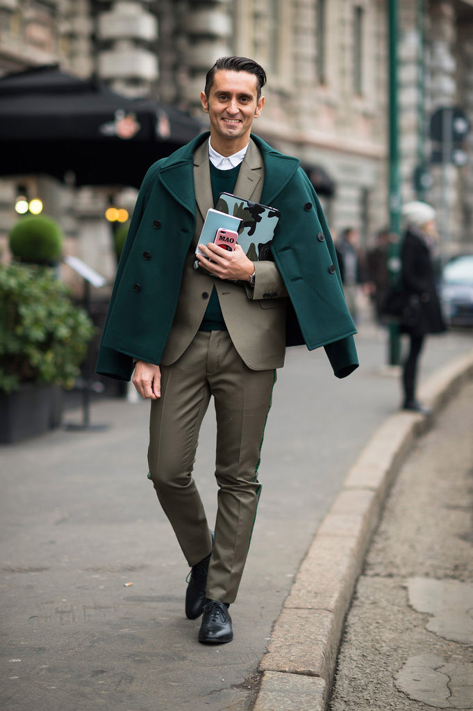 An Olive Suit Will Make You Stand Out | SOLETOPIA