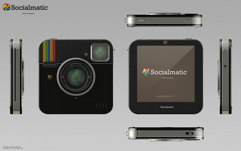Instagram Socialmatic Camera Polaroid 3