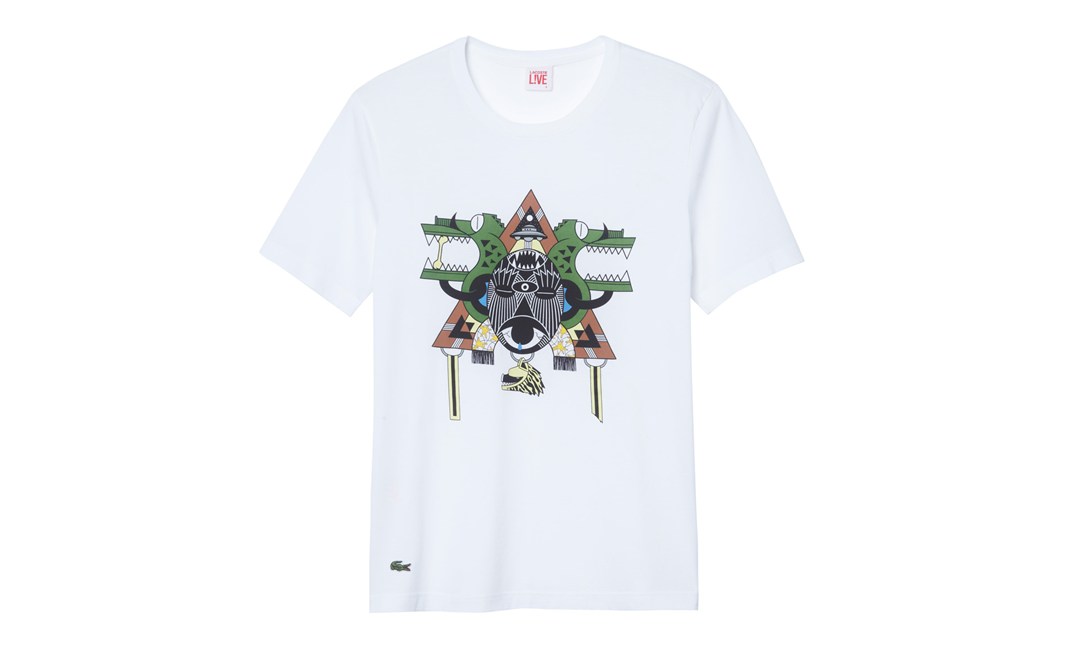 Lacoste L!VE Artist Series Shirts African