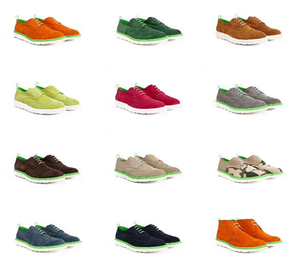 Pulchrum Spring Summer 2013 Colorful Suede Shoes Collection