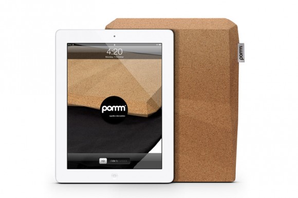 pomm iCorkCase iPad cork case, cool accessories 1