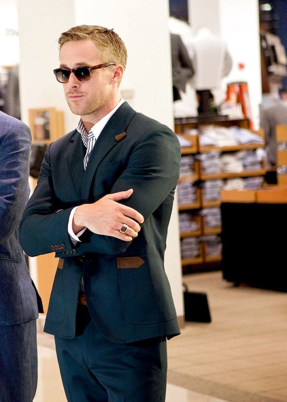 Ryan Gosling Pizza Scene Suit from Crazy Stupid Love