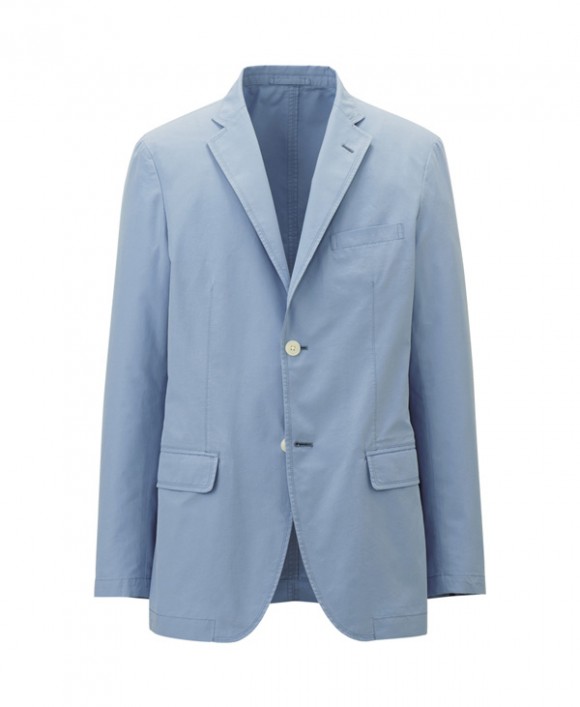 Affordable Menswear: Unlined light weight blazer blue