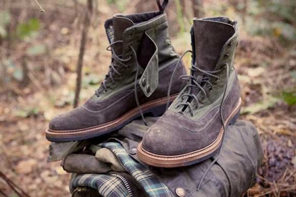 Barbour x Forest of Gingko Recycled Boots