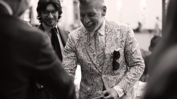 Paisley 3 piece suit Nick Wooster