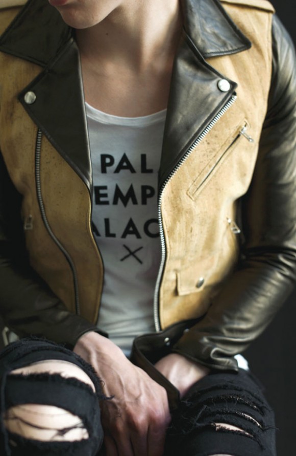 Each x Other leather jacket lookbook