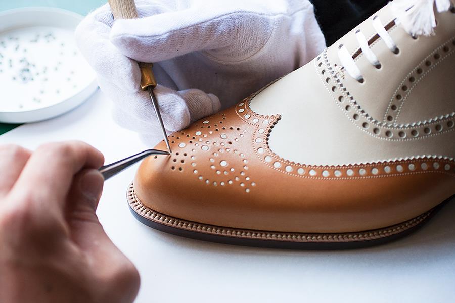 Bespoke Spectator How to Make Perforations on Shoes