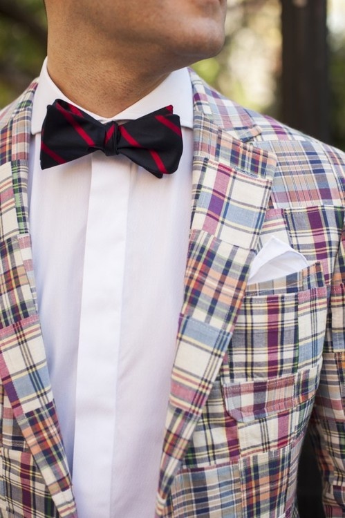 Nick Wooster Style Madras Suit