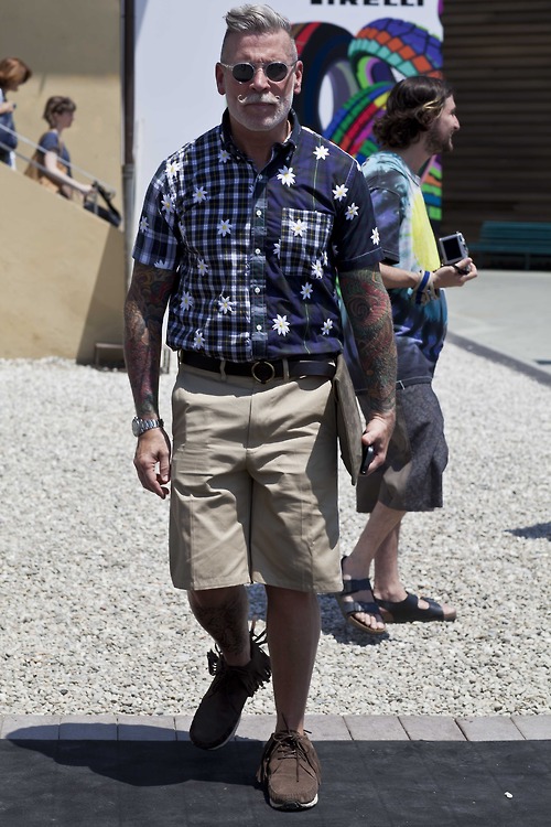 Nick Wooster wearing florals 2