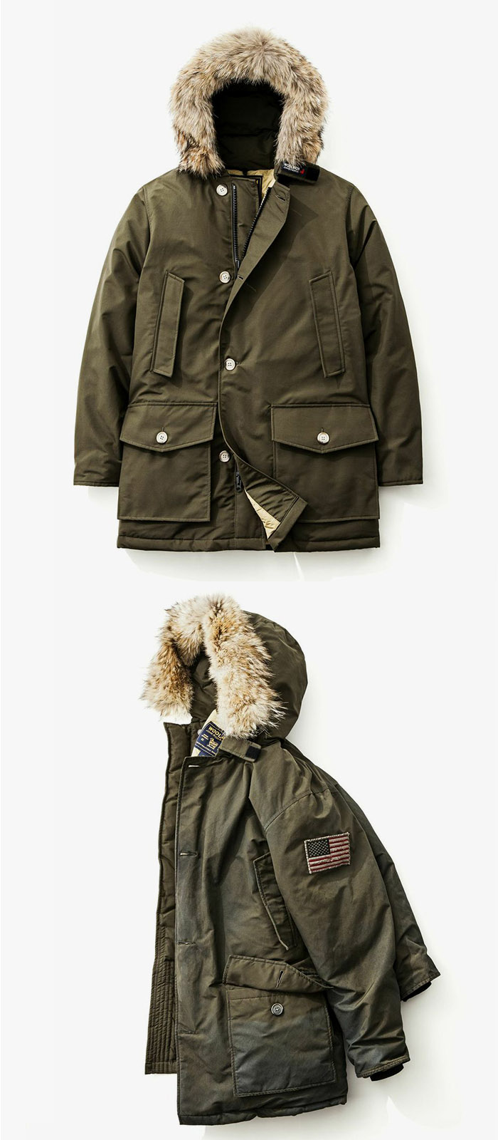 Aged to Perfection FW13 Parka Woolrich John Rich & Bros.
