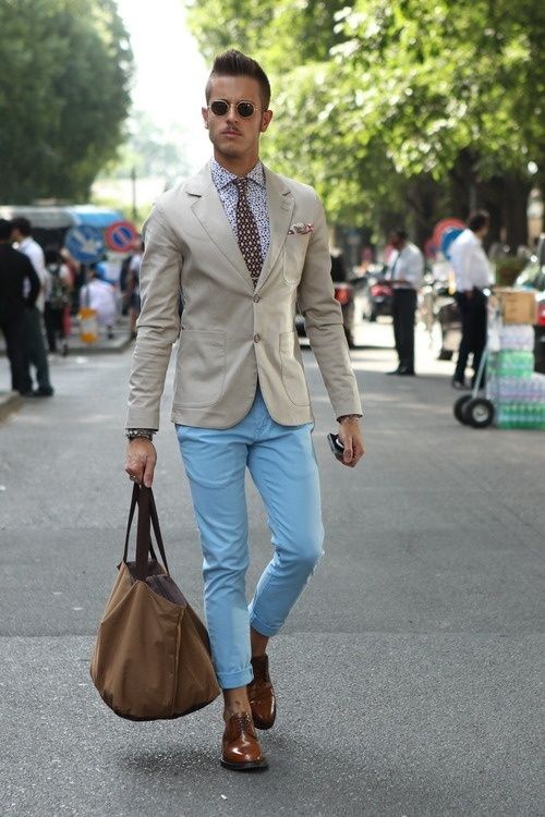Great Look Blue Pants