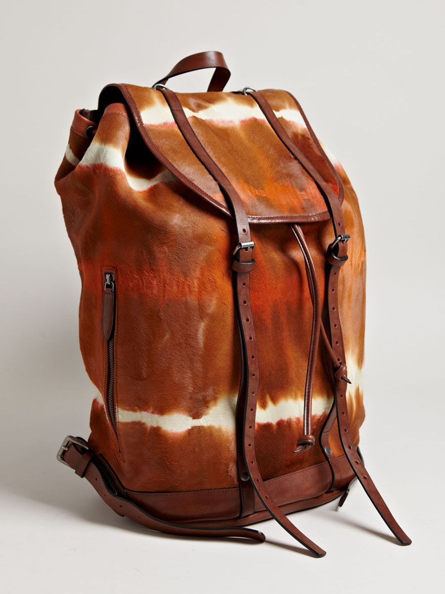 Awesome Backpack menswear leather bag