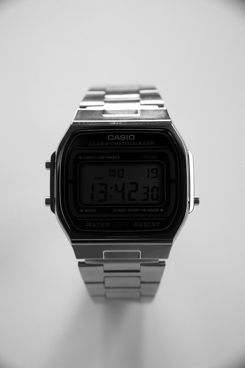 That Casio Trend silver watch