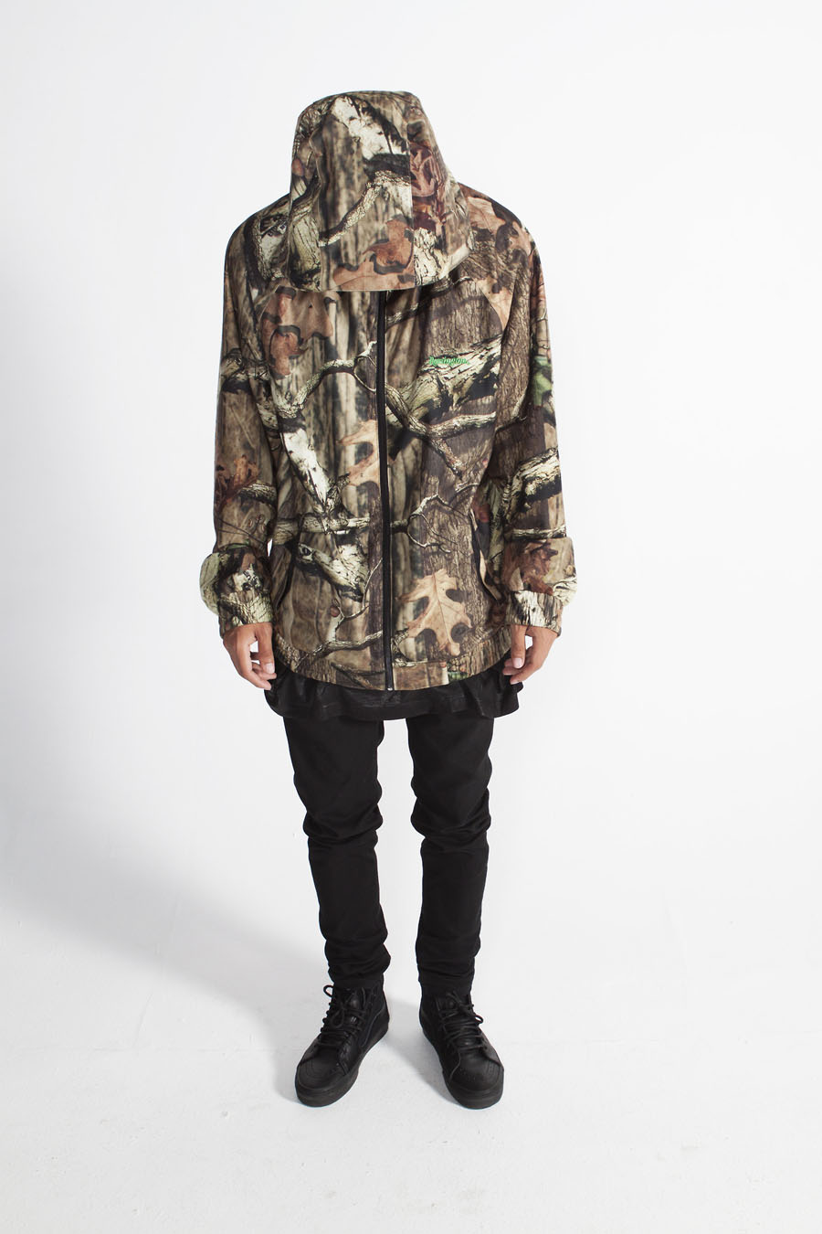 Forest Print Jacket streetwear men's fashion