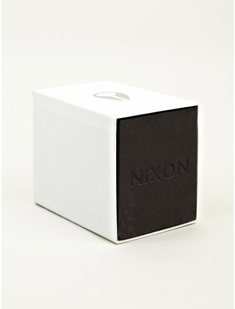 Nixon Brown October Leather watch box