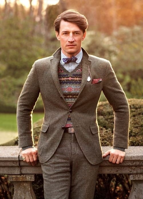 Prince of Wales Lookbook menswear suit