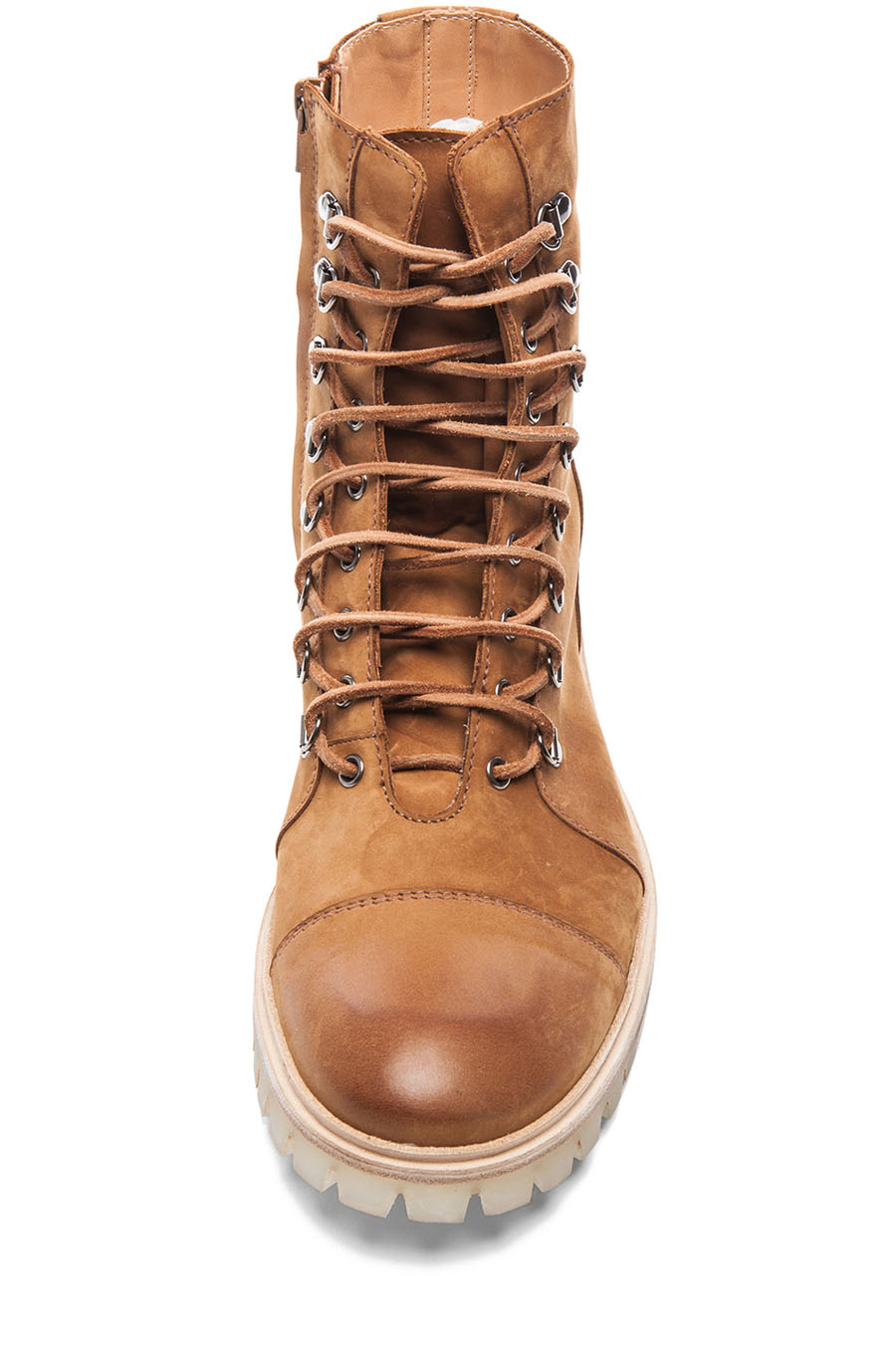Honey Suede Lace-Up Boot Maison Martin 4