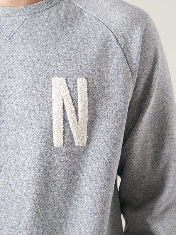 Norse Projects Ketel Sport Sweater in Grey 1