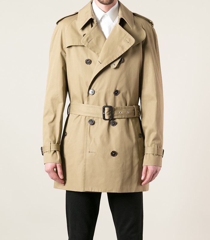 Saint Laurent DB Belted Trench #menswear