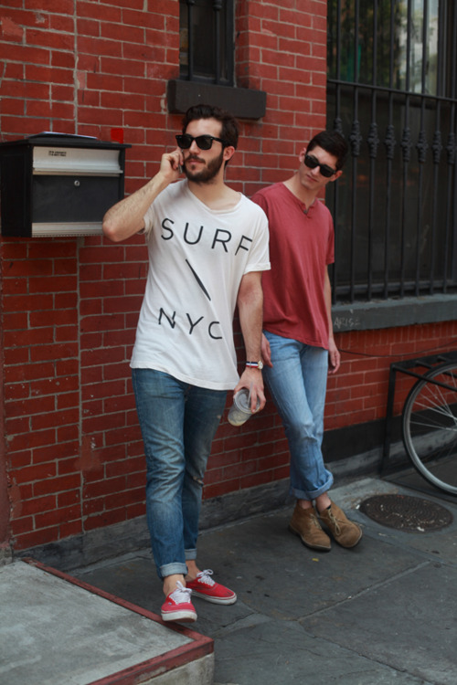 Surf NYC denim and vans streetstyle menswear