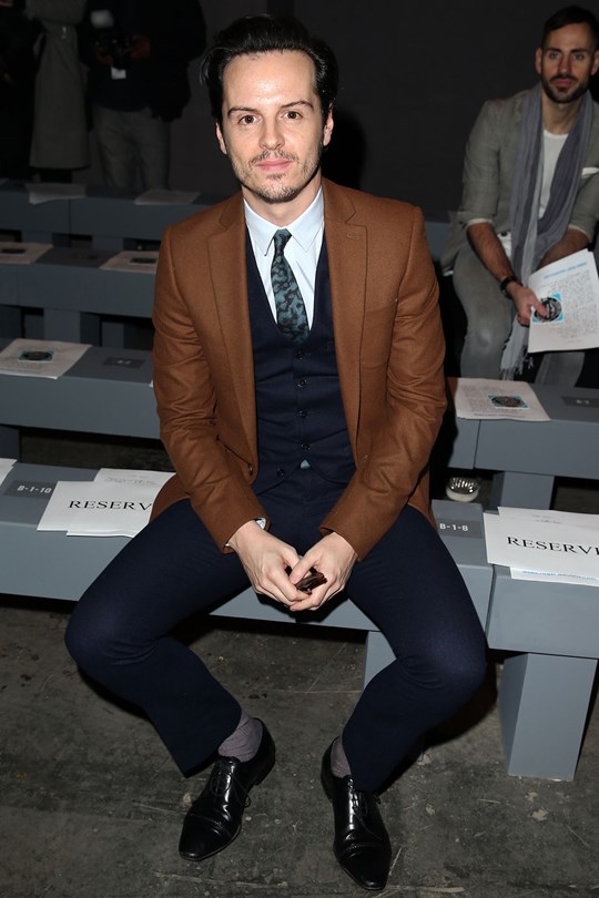 Moriarty Style with Andrew Scott contrast jacket & trousers