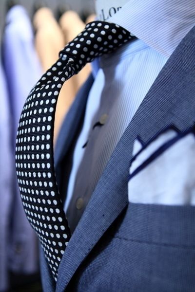 Black Dot Tie menswear