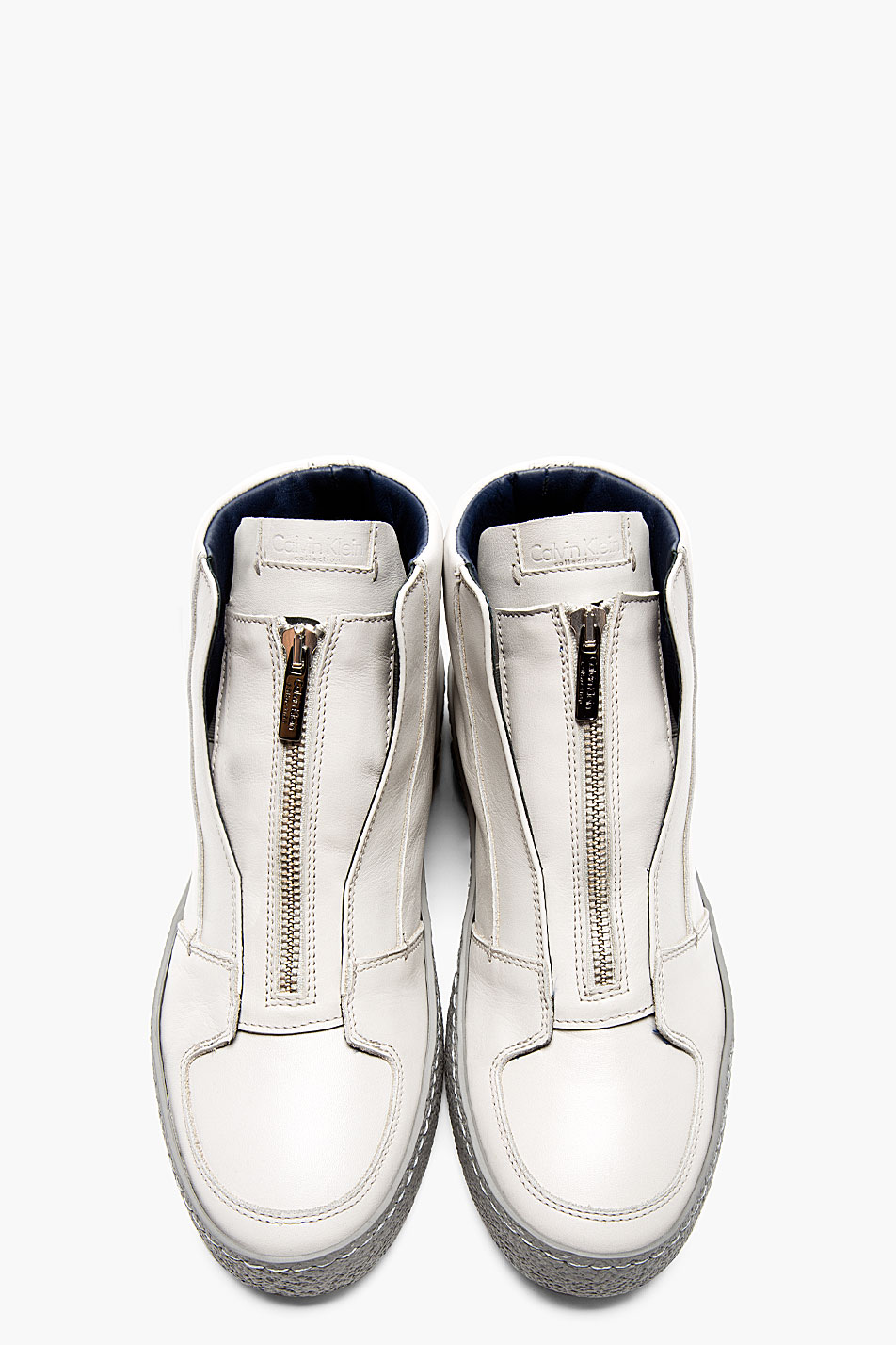 Calvin Klein Futuristic Sneakers zip hi-top 4