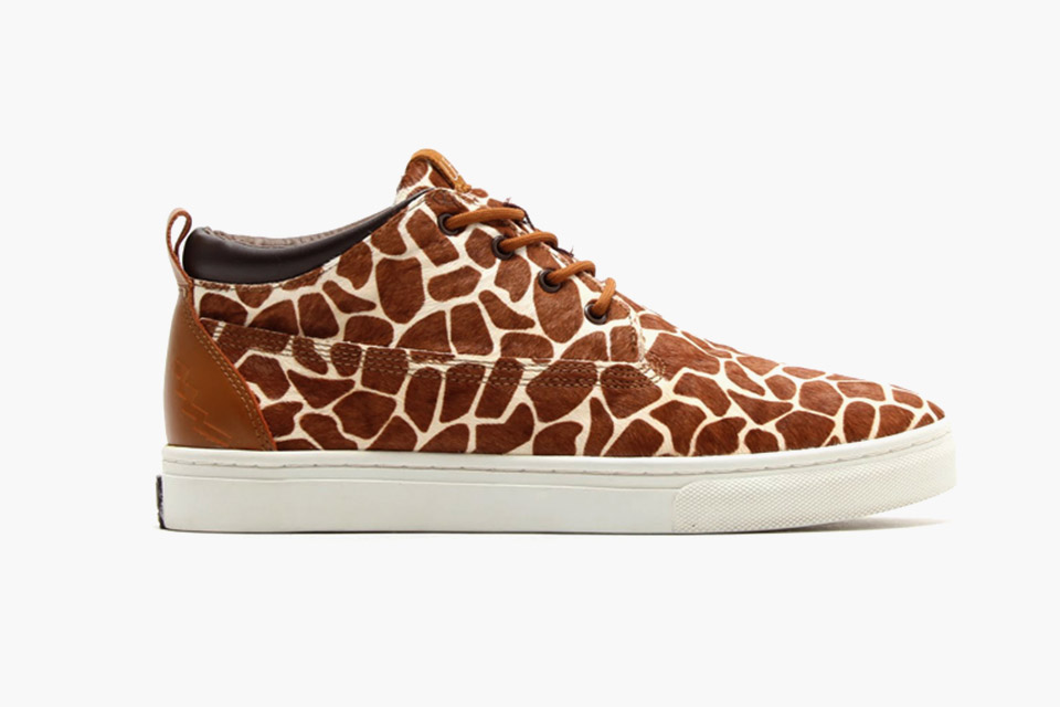 Giraffe Print Sneakers Ubiq x Foot Patrol 1