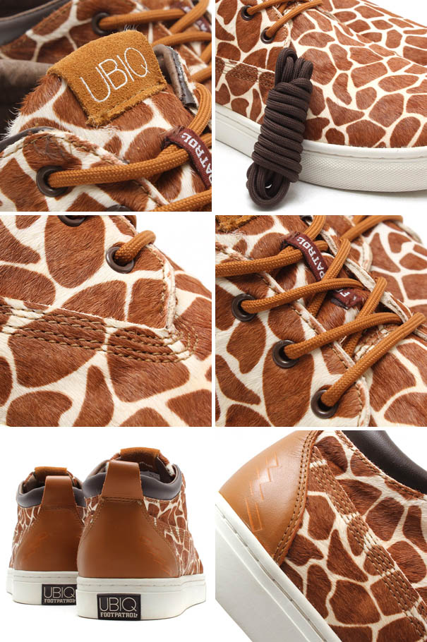 Giraffe Print Sneakers Ubiq x Foot Patrol 3
