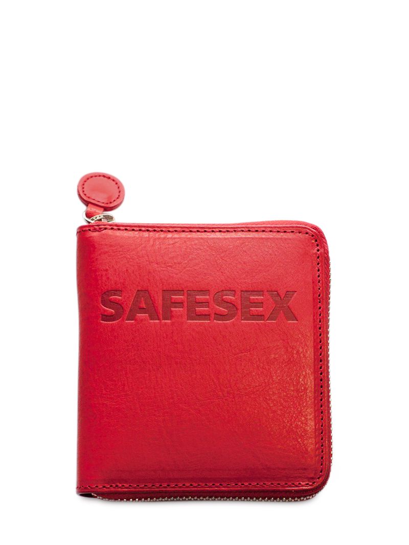 Safesex Leather Wallets with condom pocket 4