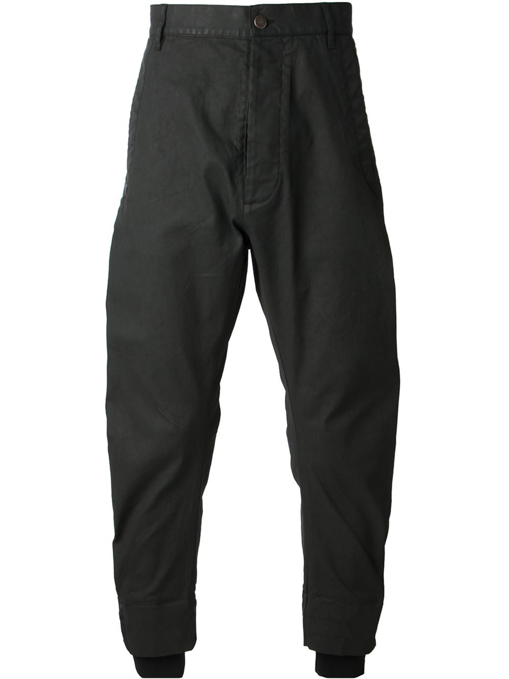 Flexi-Cotton Tapered Trousers 1