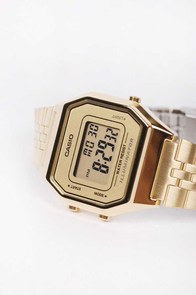 Casio Gold Digital Watch mensfashion