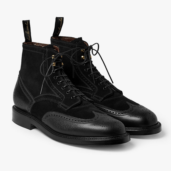 Grenson Two-Tone Boots FW14 Black