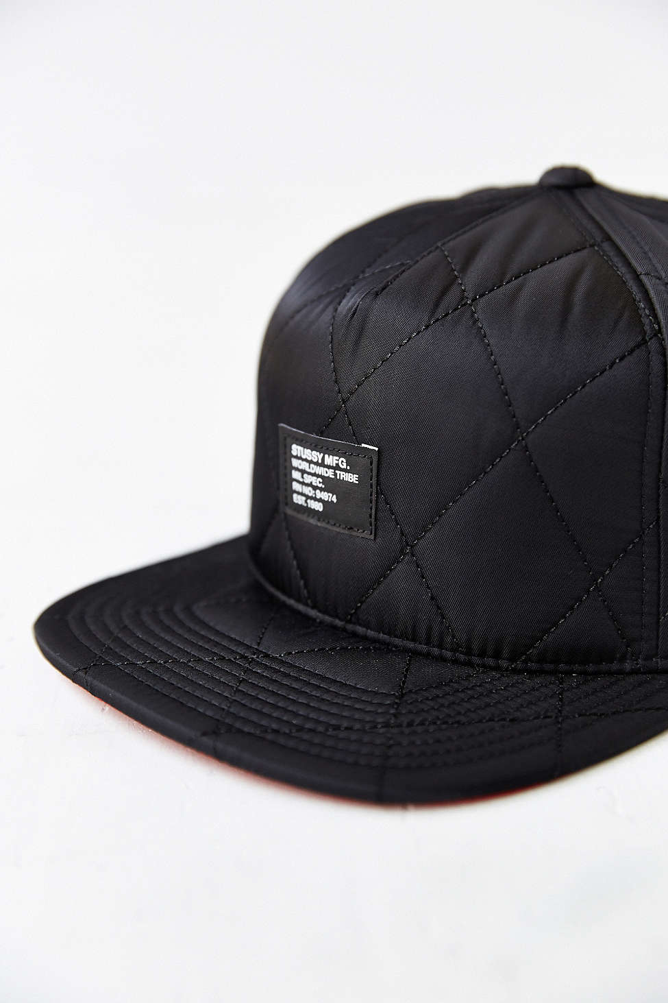 Stussy Quilted Foam Snapback Hat